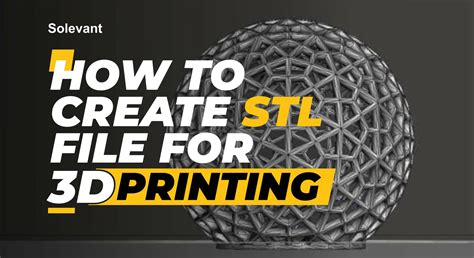 create stl file